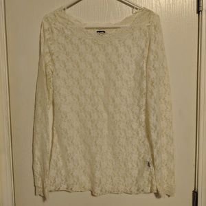 Lace shirt NWOT